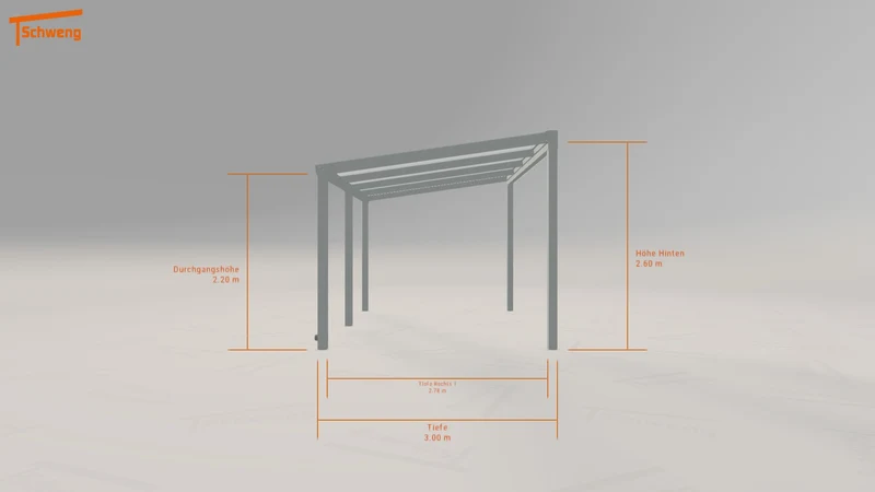 #DE Schweng Pultdachcarport S350 (ID ygk898) #MTG