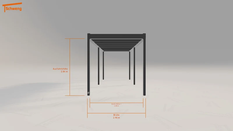 #DE Schweng Flachdachcarport C600 (ID 85rby2) #MTG