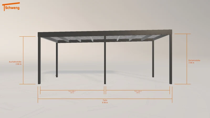 #DE Schweng Flachdachcarport C600 (ID 85rby2) #MTG