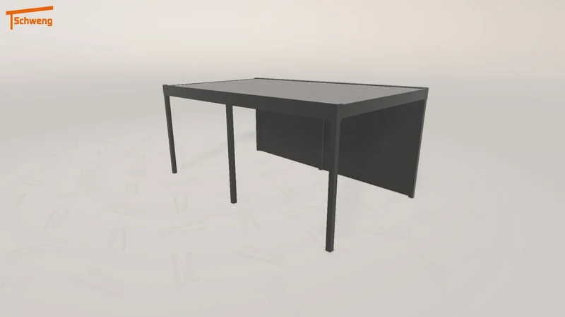 #DE Schweng Flachdachcarport C600+ (ID ygknyp) #MTG