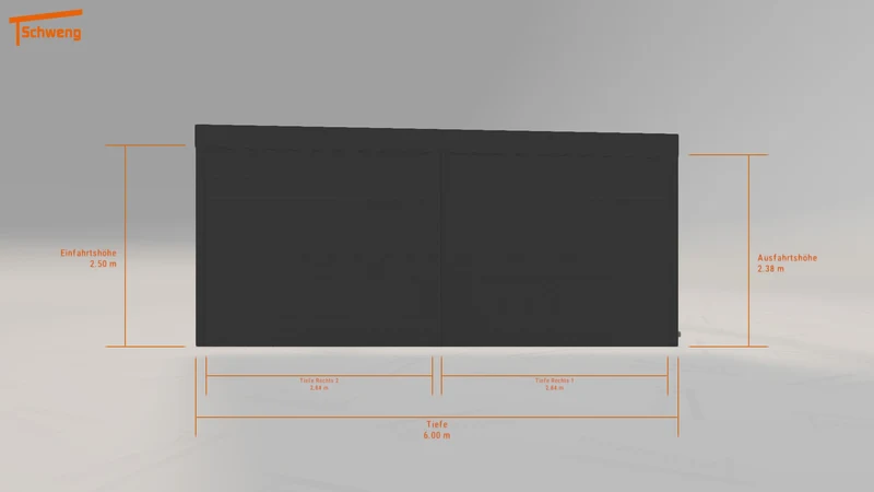 #DE Schweng Flachdachcarport C600+ (ID ygknyp) #MTG