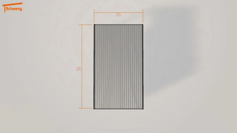 #DE Schweng Flachdachcarport C600+ (ID ygknyp) #MTG