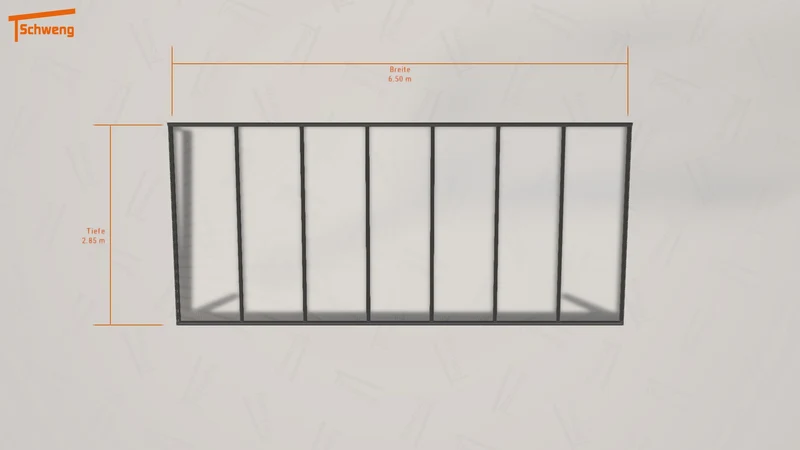 #CH Schweng Pultdachcarport S350 (ID n53xd3)