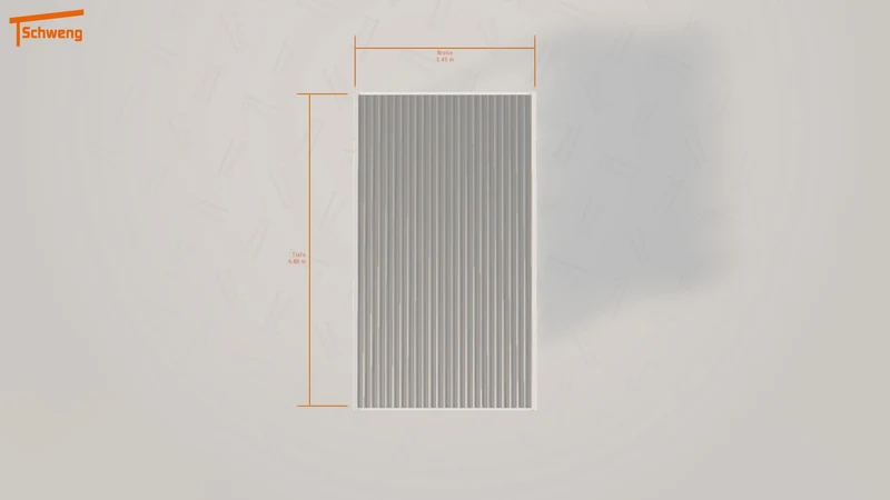 #DE Schweng Flachdachcarport C600 (ID 77gwr2) #MTG