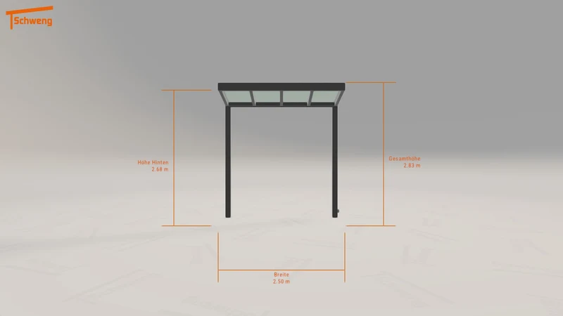 #DE Schweng Terrassenüberdachung S350 (ID 77ggbq)