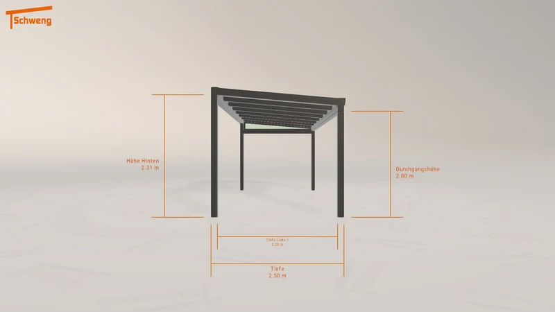 #DE Schweng Terrassenüberdachung S400 (ID 77ggmz)