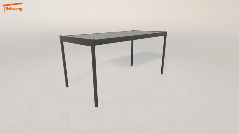 #DE Schweng Flachdachcarport C600 (ID k23gz5)