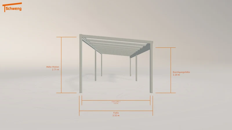 #DE Schweng Pultdachcarport S350 (ID rj3kb9) #MTG