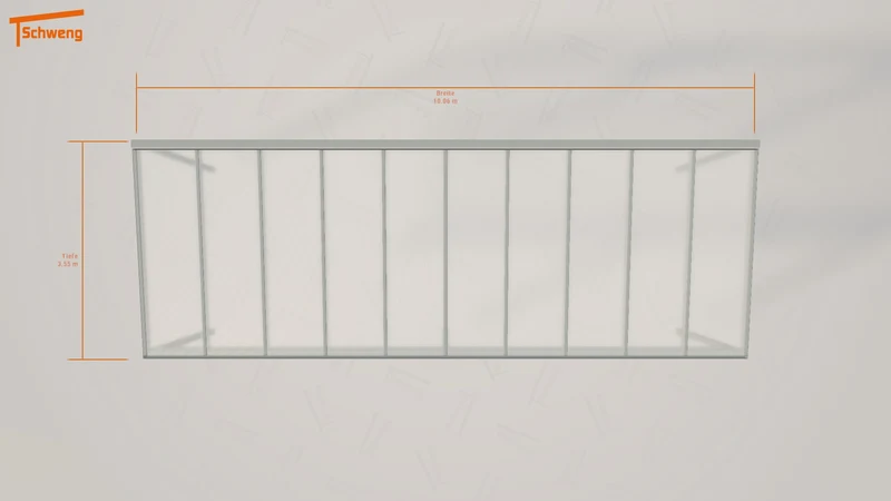 #DE Schweng Pultdachcarport S350 (ID rj3kb9) #MTG