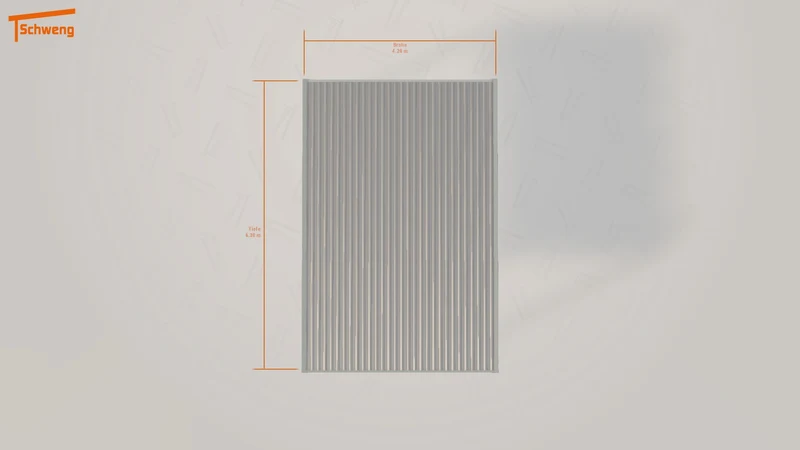 #DE Schweng Flachdachcarport C600 (ID rj3kxd) #MTG