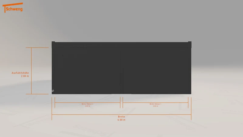 #DE Schweng Flachdachcarport C600+ (ID g7bzvn) #MTG