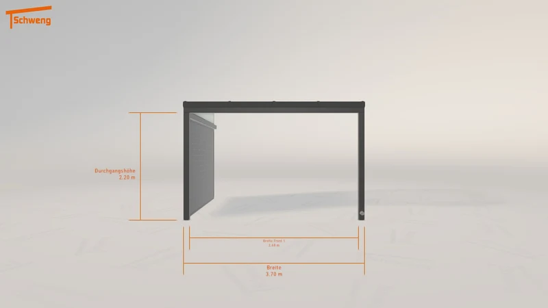 #DE Schweng Terrassenüberdachung S350 (ID k23gdk)