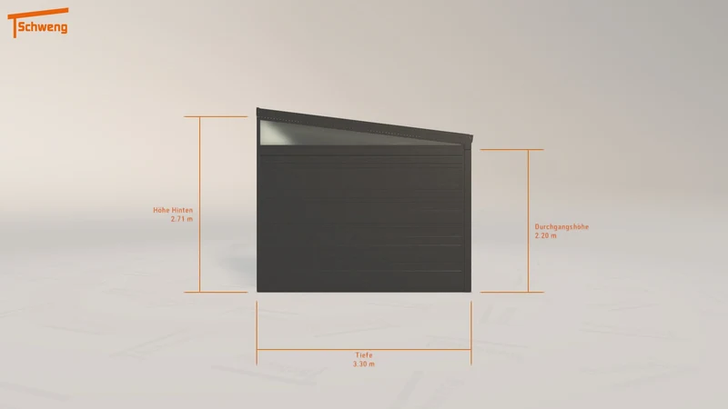 #DE Schweng Terrassenüberdachung S350 (ID k23gdk)
