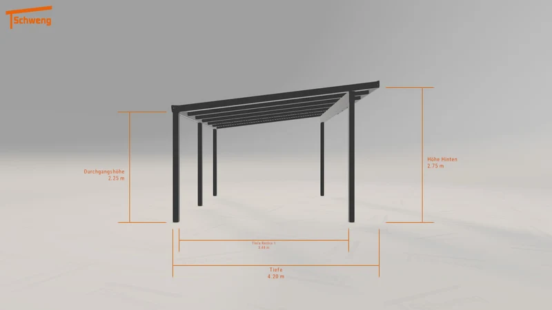 #AT Schweng Terrassenüberdachung S400 (ID jj3ndy)