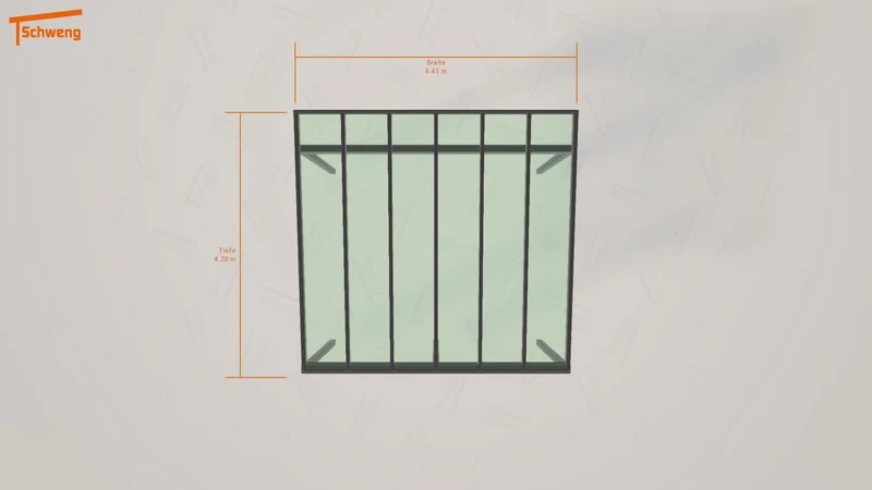 #AT Schweng Terrassenüberdachung S400 (ID jj3ndy)