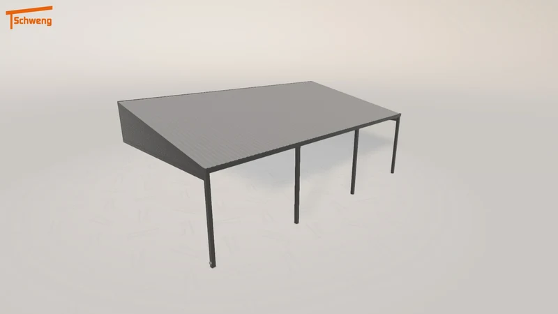 #AT Schweng Pultdachcarport S400 (ID rj3wnz)