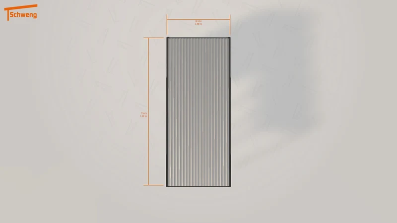 #DE Schweng Flachdachcarport C600 (ID 85rdp5) #MTG