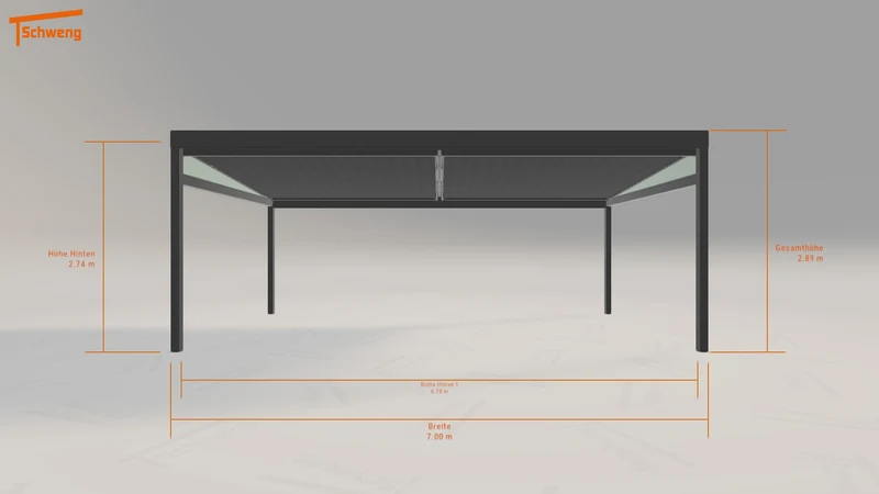 #DE Schweng Terrassenüberdachung S400 (ID 77gmw7)