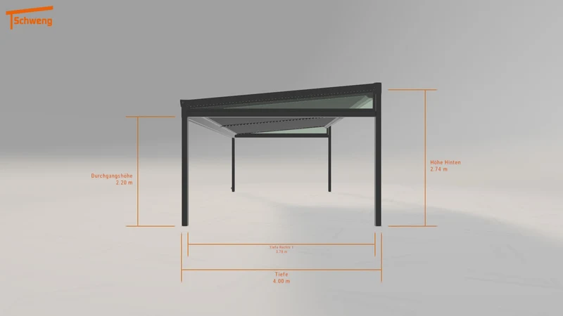 #DE Schweng Terrassenüberdachung S400 (ID 77gmw7)