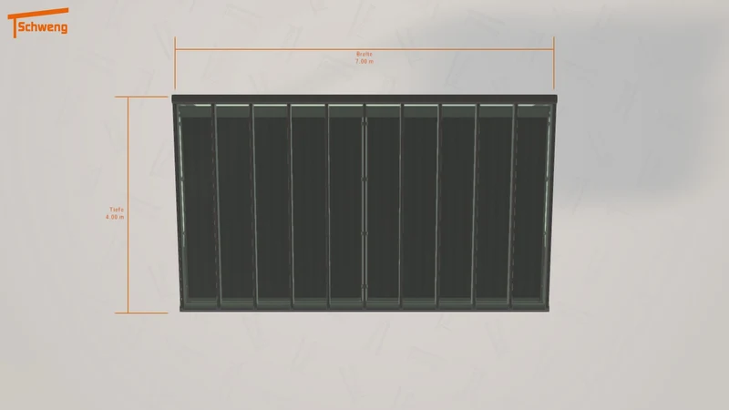 #DE Schweng Terrassenüberdachung S400 (ID 77gmw7)