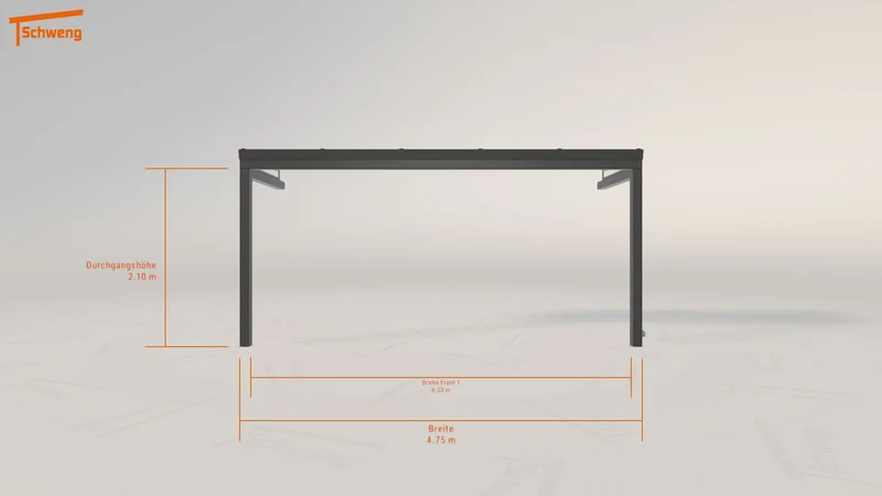 #DE Schweng Terrassenüberdachung S350 (ID 9wdprq)