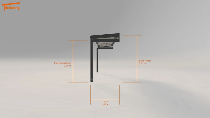 #DE Schweng Terrassenüberdachung S350 (ID 9wdprq)