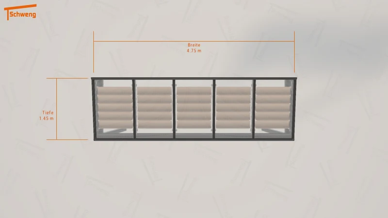 #DE Schweng Terrassenüberdachung S350 (ID 9wdprq)