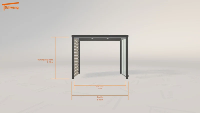 #AT Schweng Terrassenüberdachung S350 (ID 2qgx97)