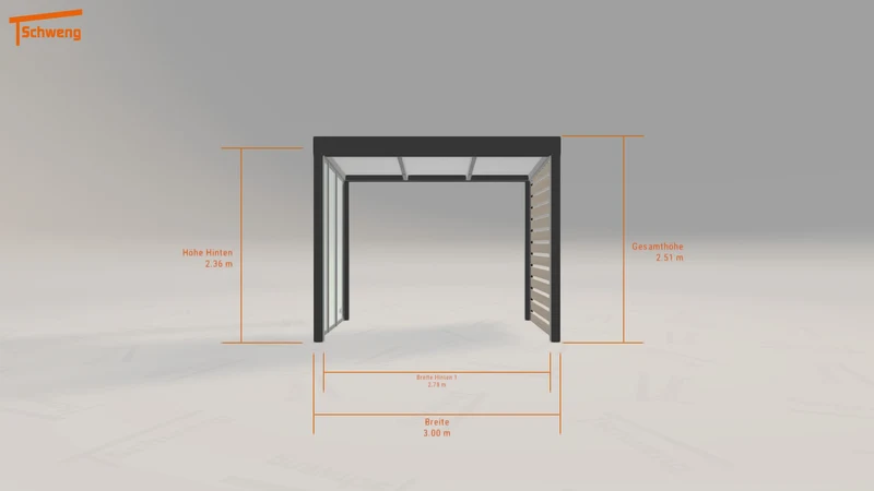 #AT Schweng Terrassenüberdachung S350 (ID 2qgx97)
