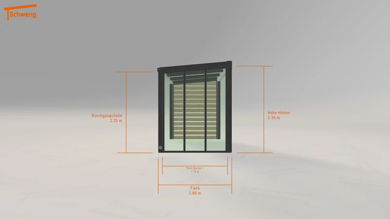 #AT Schweng Terrassenüberdachung S350 (ID 2qgx97)