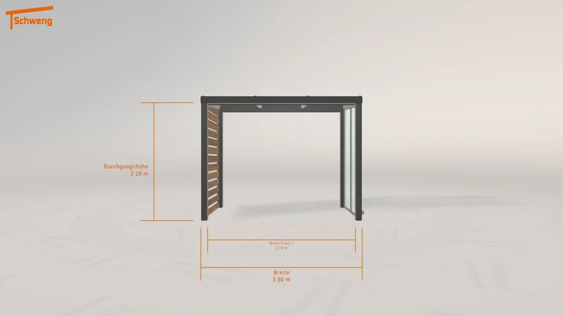 #AT Schweng Terrassenüberdachung S350 (ID 33g8yz)
