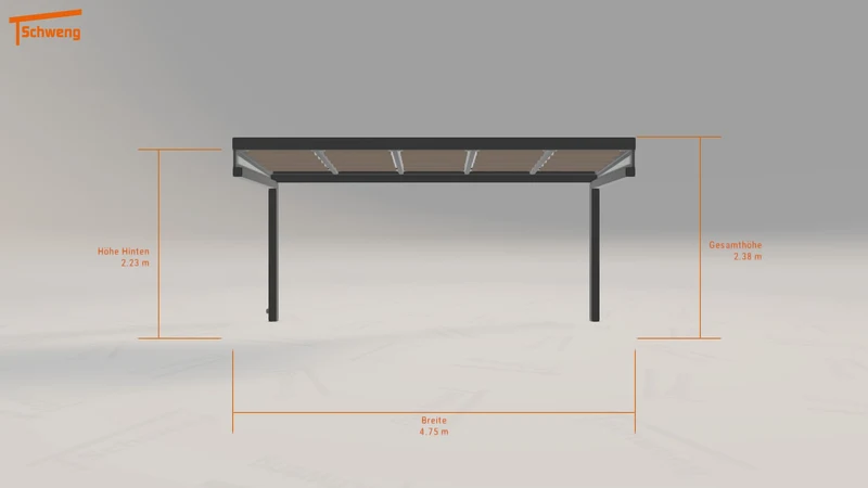 #DE Schweng Terrassenüberdachung S350 (ID rj3zyn)