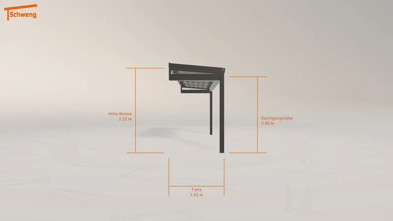 #DE Schweng Terrassenüberdachung S350 (ID rj3zyn)