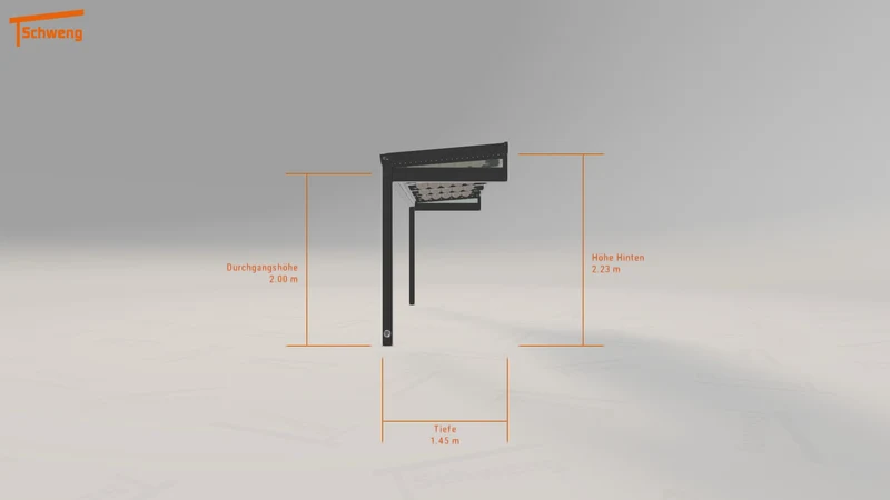 #DE Schweng Terrassenüberdachung S350 (ID rj3zyn)