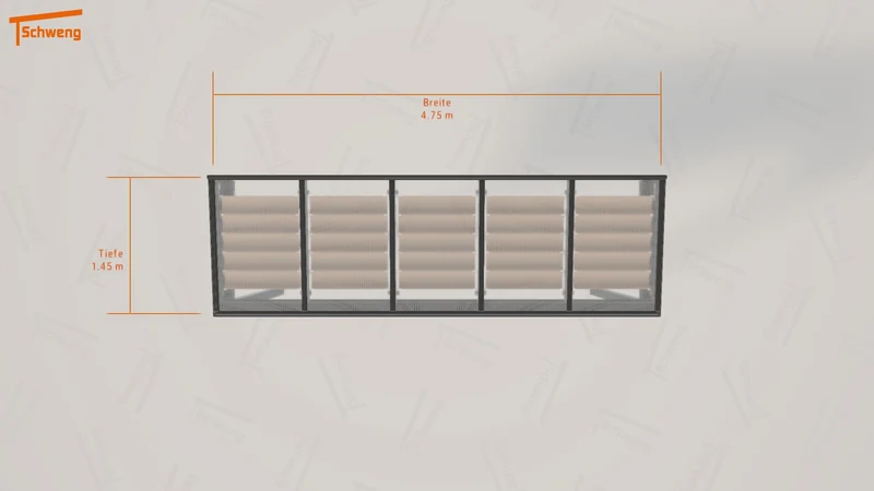 #DE Schweng Terrassenüberdachung S350 (ID rj3zyn)
