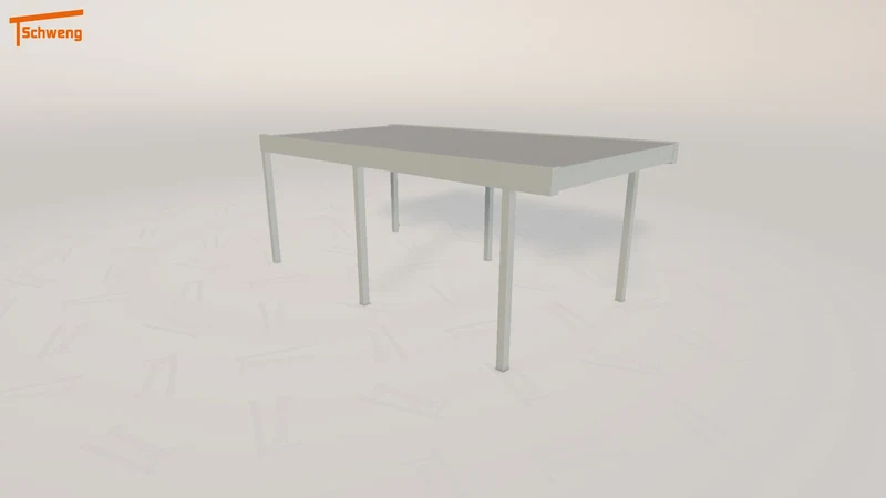 #DE Schweng Flachdachcarport C600 (ID bk8qy7) #MTG