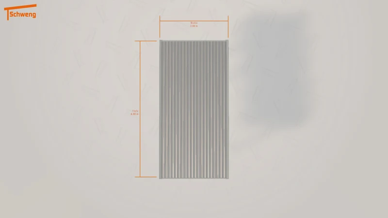 #DE Schweng Flachdachcarport C600 (ID bk8qy7) #MTG