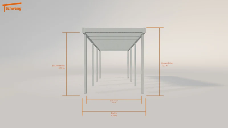 #DE Schweng Flachdachcarport C600 (ID mj3p45) #MTG