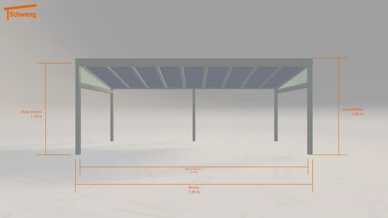 #DE Schweng Terrassenüberdachung S350 (ID 9wdy27)