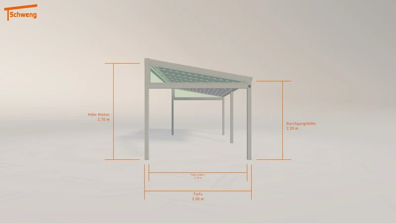 #DE Schweng Terrassenüberdachung S350 (ID 9wdy27)