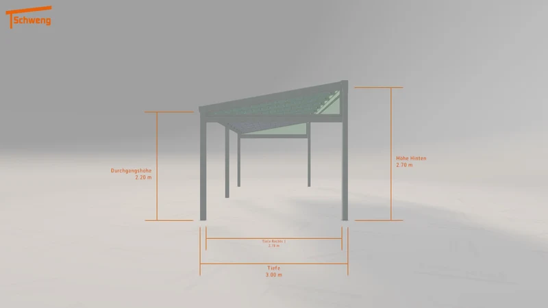#DE Schweng Terrassenüberdachung S350 (ID 9wdy27)