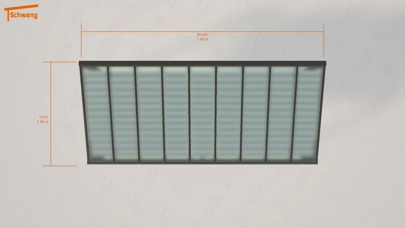 #DE Schweng Terrassenüberdachung S400 (ID qd3yp4)