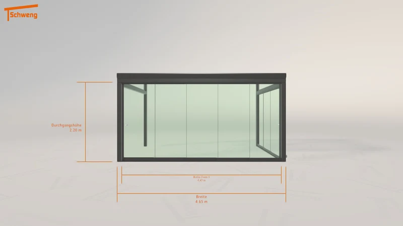 #DE Schweng Terrassenüberdachung S400 (ID 33g7xg)