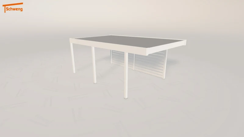 #DE Schweng Flachdachcarport C600 (ID 77gwnv) #MTG