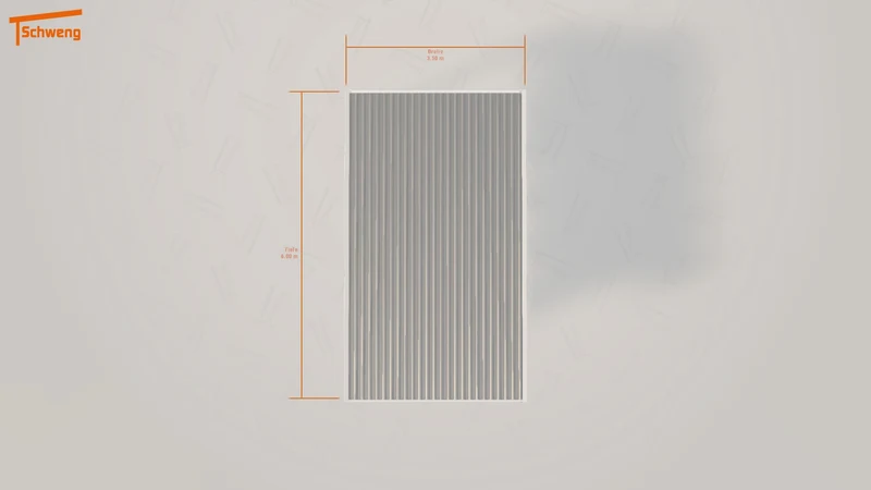 #DE Schweng Flachdachcarport C600 (ID 77gwnv) #MTG