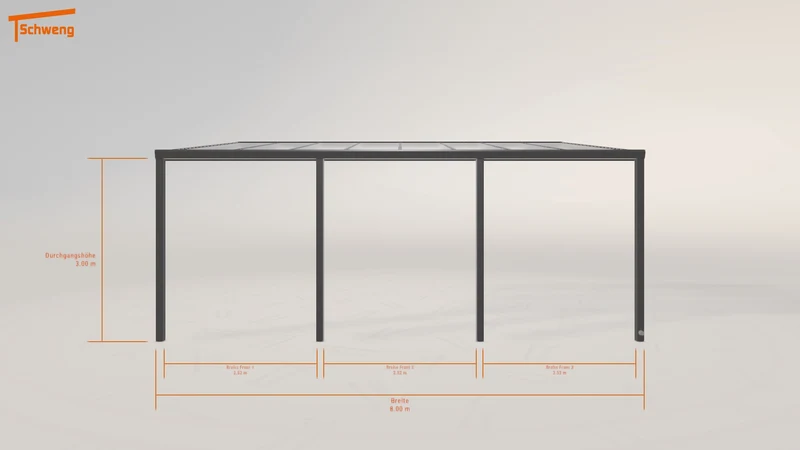 #DE Schweng Pultdachcarport S400 (ID zbkkkm)