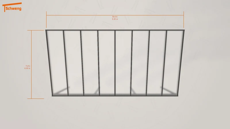 #DE Schweng Pultdachcarport S400 (ID zbkkkm)