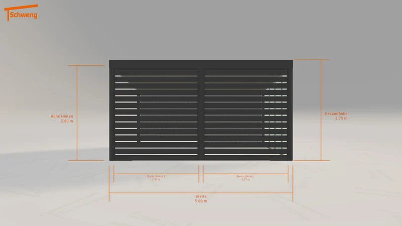 #CH Schweng Terrassenüberdachung S400 (ID 85rrdw)