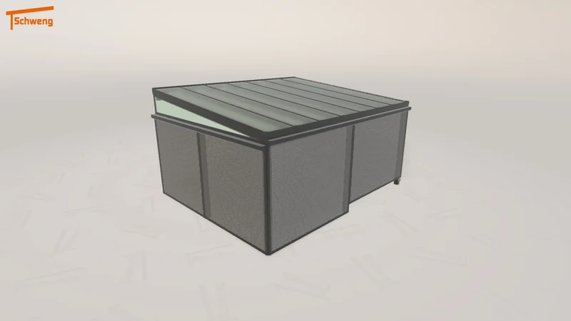 #DE Schweng Terrassenüberdachung S400 (ID 9wddn9)