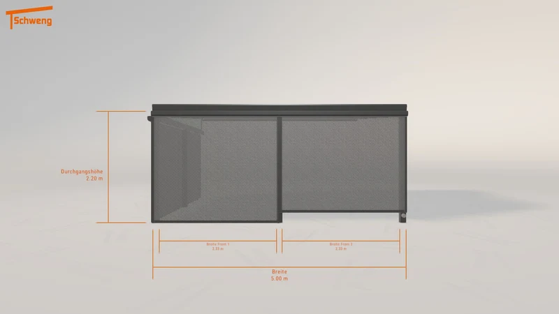#DE Schweng Terrassenüberdachung S400 (ID 9wddn9)